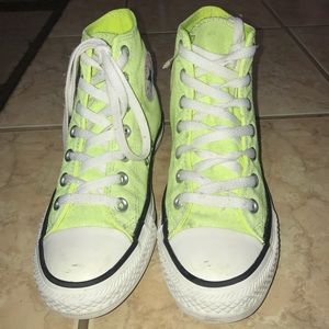 Unisex Neon Chuck Taylor’s